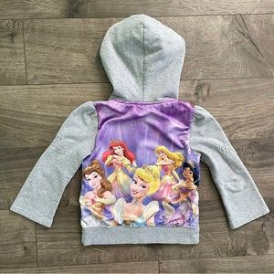 Disney Store Princess Sweater Hoodie Jacket